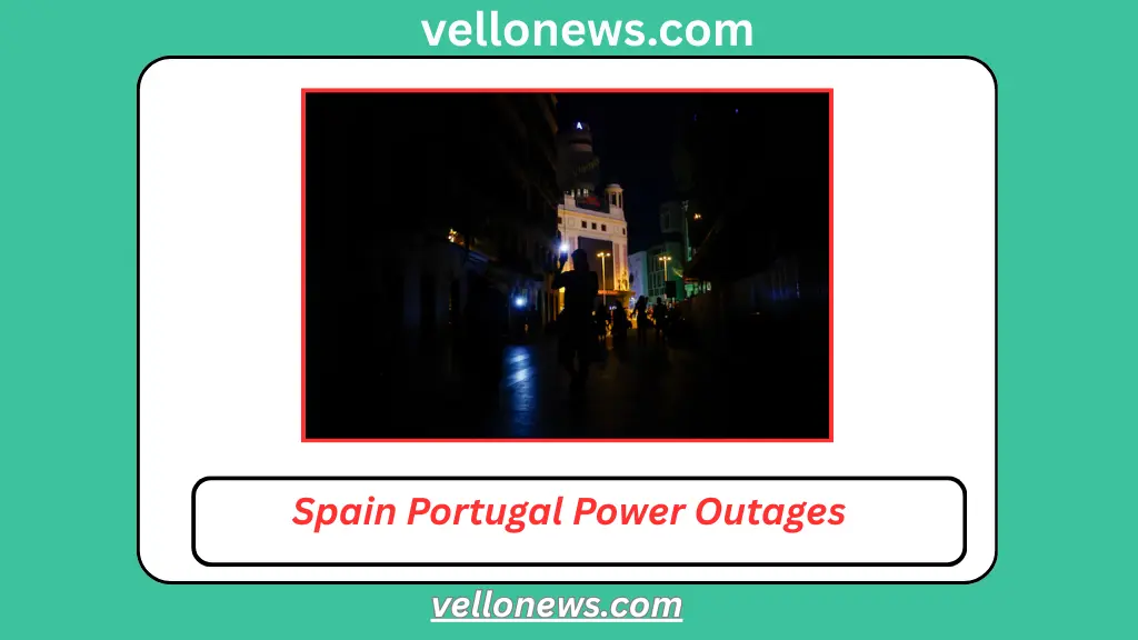 Spain Portugal Power Outages