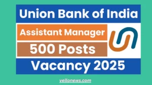 Union Bank Assistant Manager Recruitment 2025